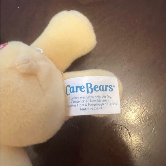 Care Bears Yellow Funshine Bear Plush with Clip - Picture 4 of 7